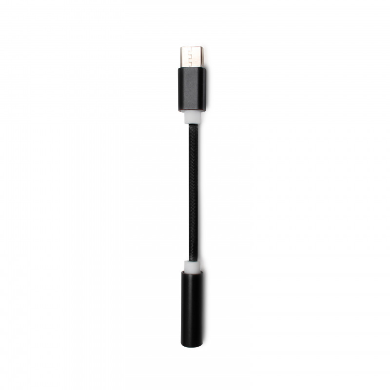 deleyCON Adaptateur pour Casque Audio USB C vers Prise Jack 3,5mm AUX -  pour Les Tablettes Les Smartphones Prise Femelle Jack 3,5mm Casques Audio