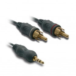 Câble audio Jack 3.5 mm / 2x RCA mâles - 10 m - Adaptateur audio - Garantie  3 ans LDLC