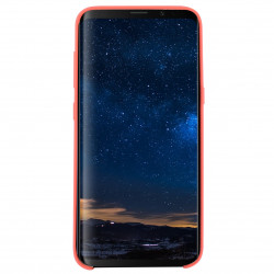 Coque souple 'softtouch' pour Samsung S8 - rouge corail