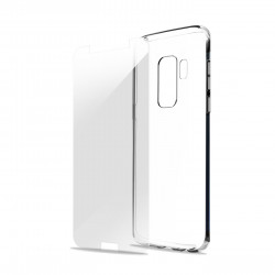 Kit de protection coque + verre trempé pour Samsung S9+