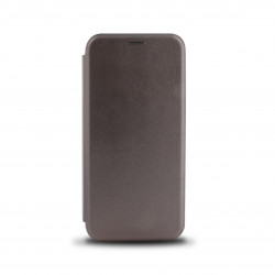 Etui folio clam platinium pour iphone XS Max - gris métal