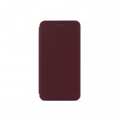 Etui folio Soft Touch pour Samsung A21s - bordeaux