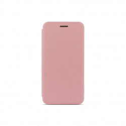 Etui folio Soft Touch pour Samsung A41 - rose