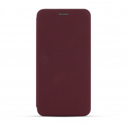 Etui folio Soft Touch pour Samsung A42 5G - bordeaux