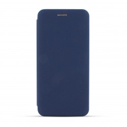 Etui folio Soft Touch pour Samsung A42 5G - bleu