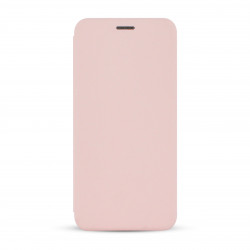 Etui folio Soft Touch pour Samsung A42 5G - rose