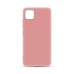 Coque souple pour Samsung A03 - rose pale