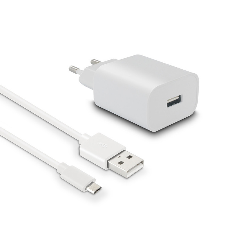 Chargeur Micro USB - Blanc