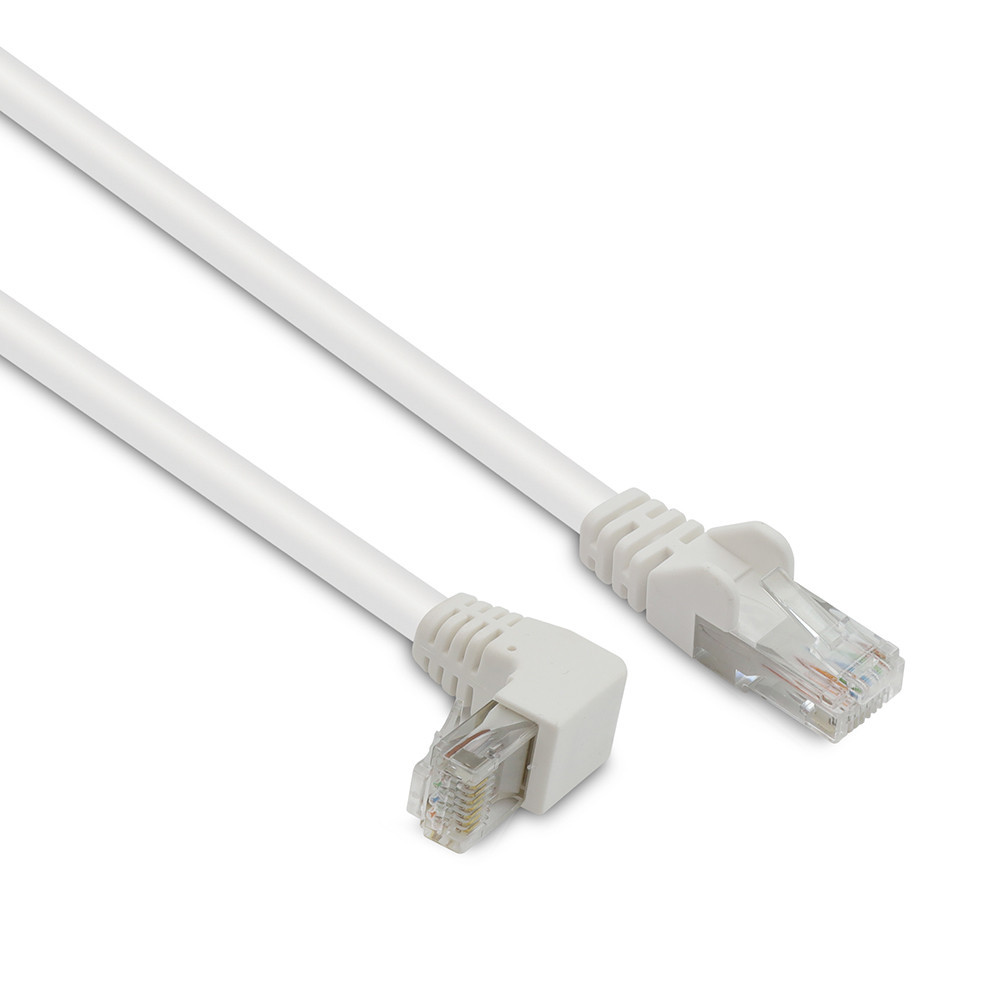 Câble réseau Ethernet RJ45 Lan, 0.5m-5m, coudé vers le bas et vers le haut,  coudé à 90 degrés, cat5e 8P8C FTP STP UTP Cat 5e - AliExpress