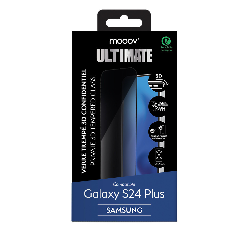 Milomdoi 4 Pièces Protection Verre Trempé pour Samsung Galaxy S24