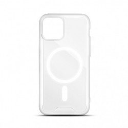 Coque semi-rigide compatible MagSafe pour iPhone XR - noire