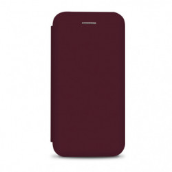 Etui folio Soft Touch pour iPhone 16 - bordeaux