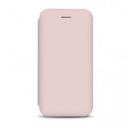 Etui folio Soft Touch pour iPhone 16 - rose